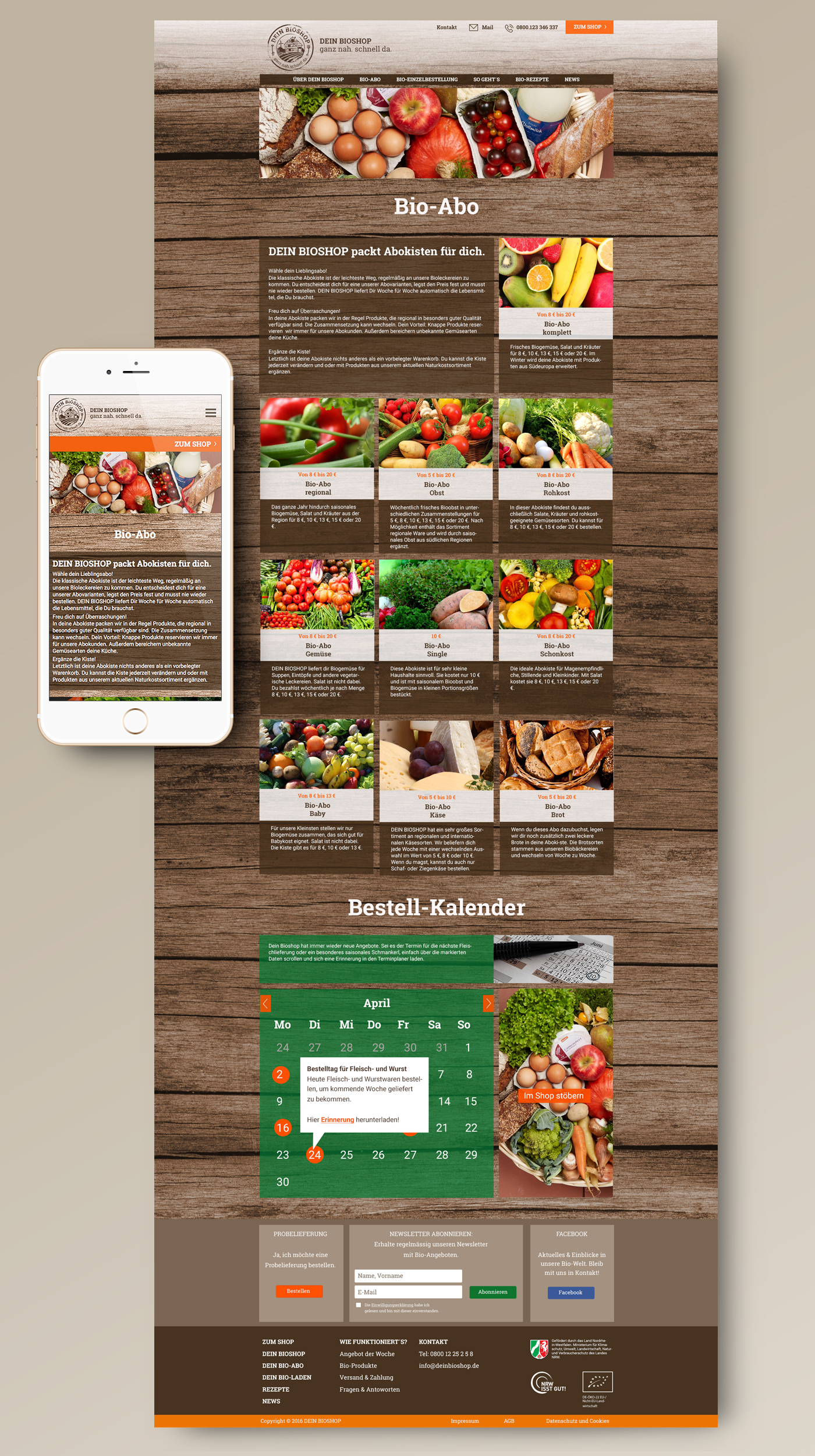 Markenbildung / Branding: DEIN BIOSHOP Markenbildung / Branding: DEIN BIOSHOP