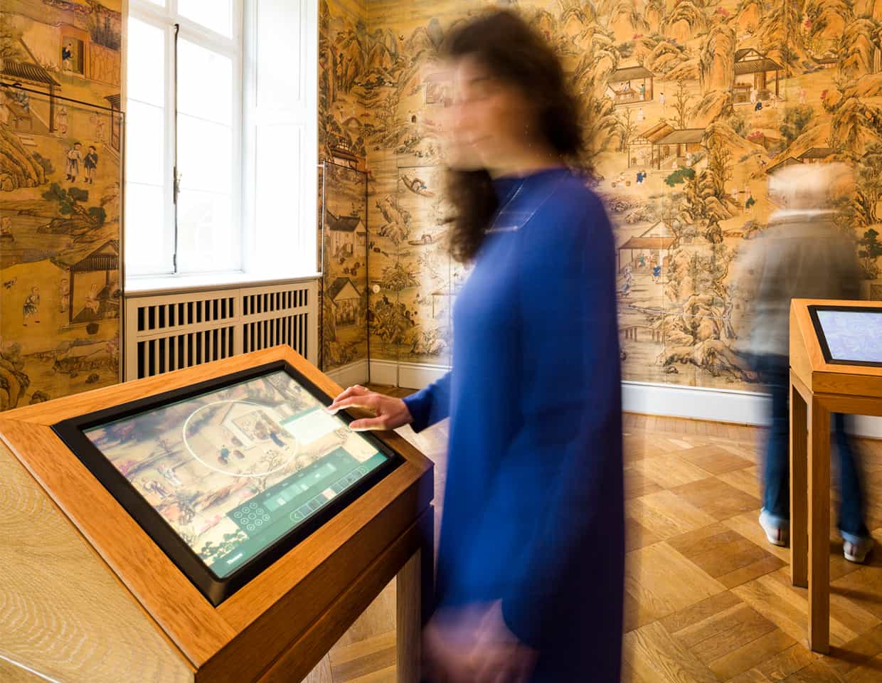 Ausstellungsgestaltung / Digitale Medieninstallation: Stiftung Schloss Dyck 