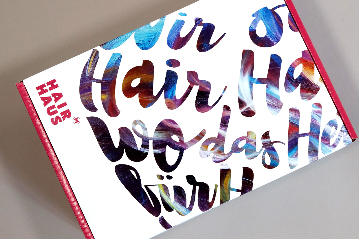 Markenbildung /Direktmarketing: Hair Haus Neukundenpaket