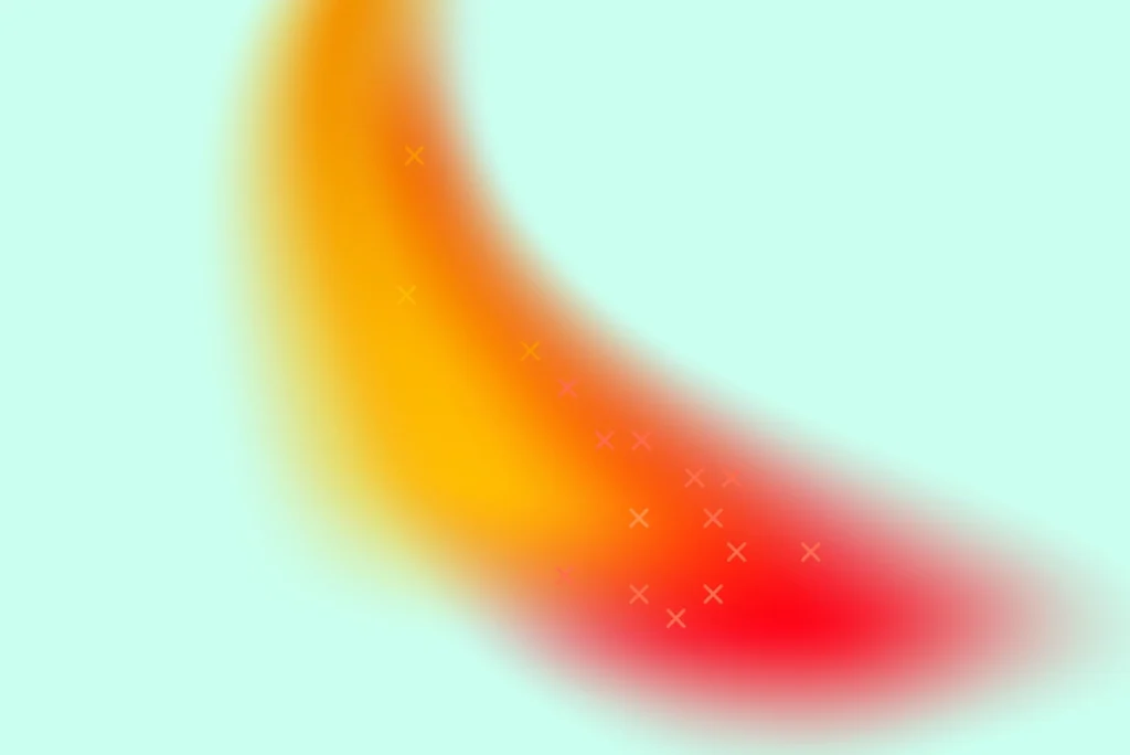 Abstraktes, weich verlaufendes Teaserbild in verschiedenen Farbtönen als visuelle Einleitung zu Corporate Design