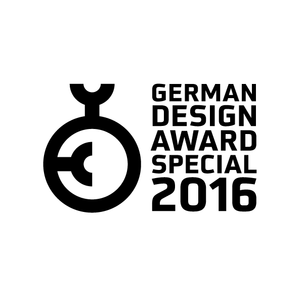 Logo des German Design Award Special 2016 auf transparentem Hintergrund