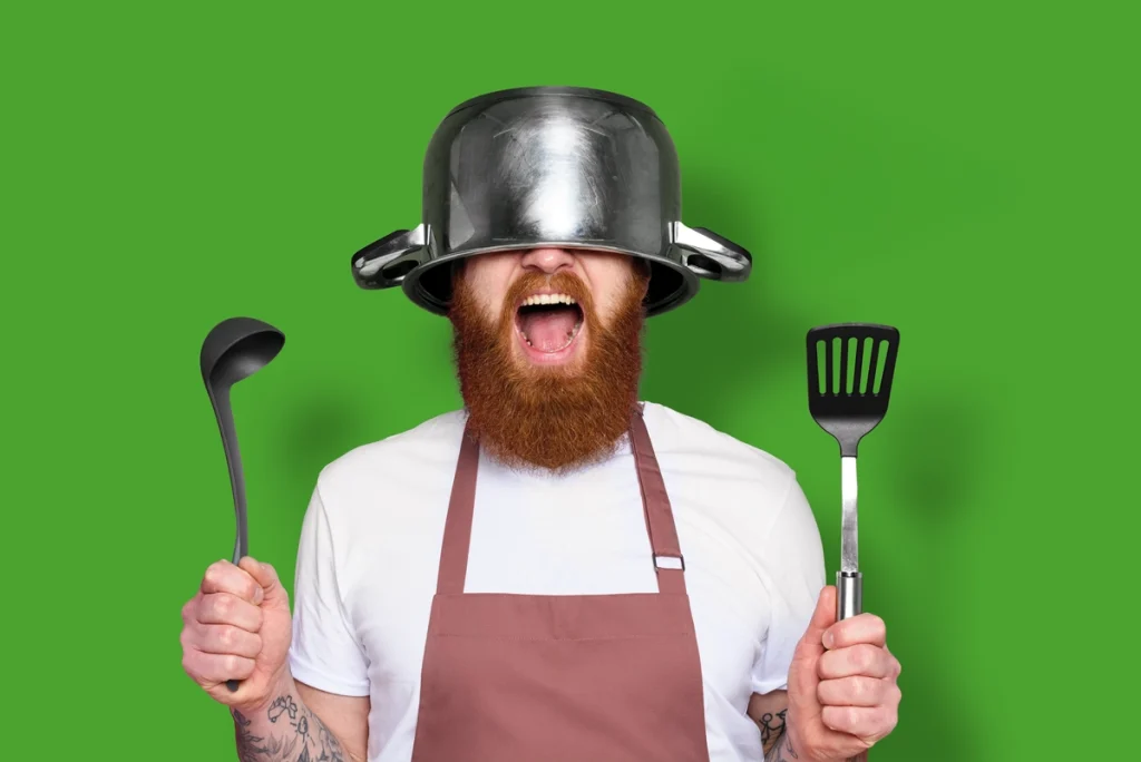 Kampagnenmotiv für das Thema Gesund leben lernen für die Volkshochschule Düsseldorf entwickelt von R211-Agentur mit Kampagne "vhs – genau mein ding"